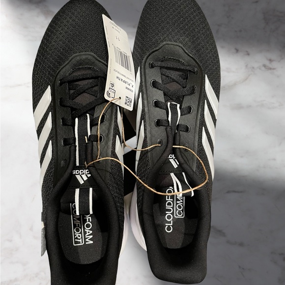 adidas X_PLRPATH Cloud Foam Lace Up Running Shoes Men's Size 11 Black - Picture 4 of 7